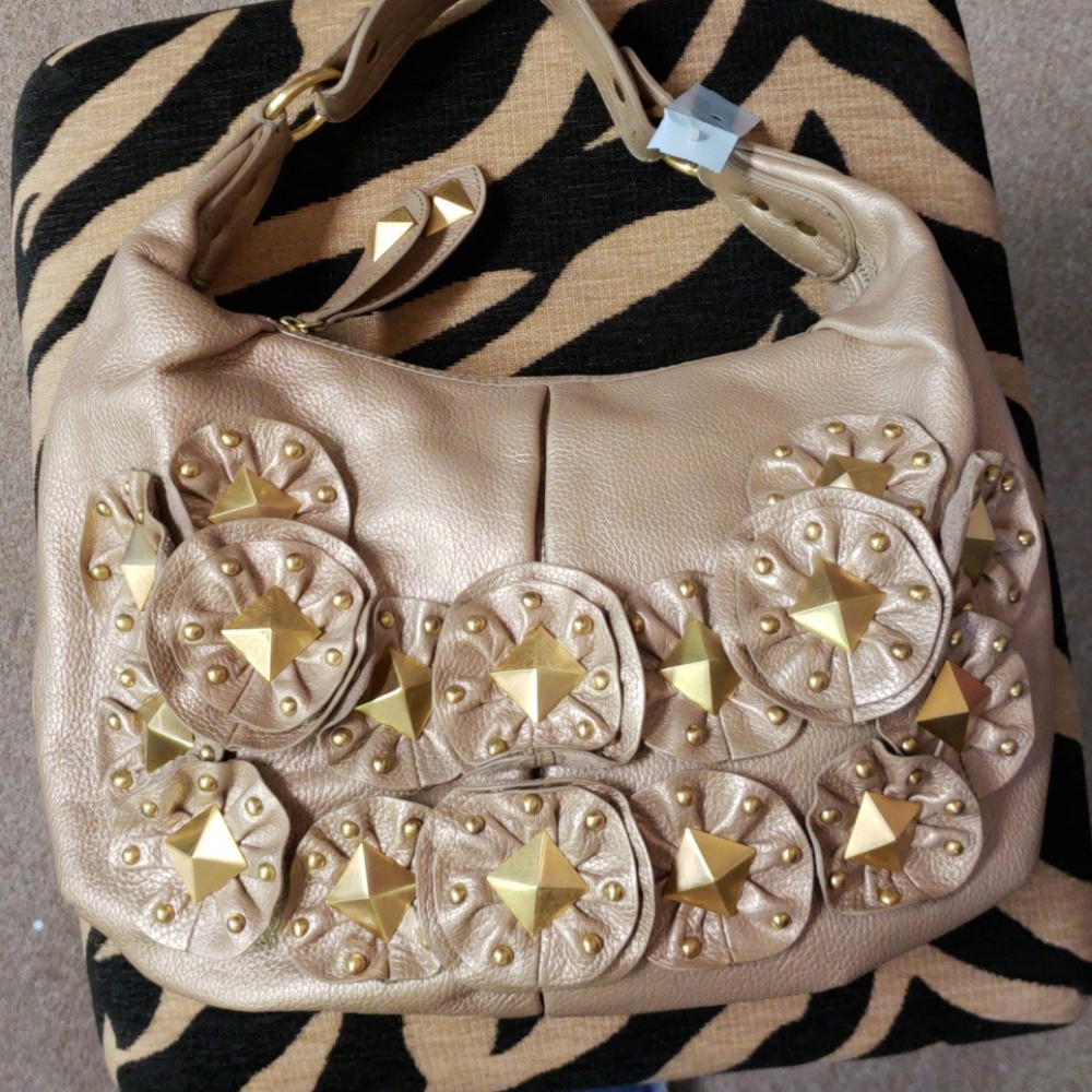 Isabella Fiore leather stud purse